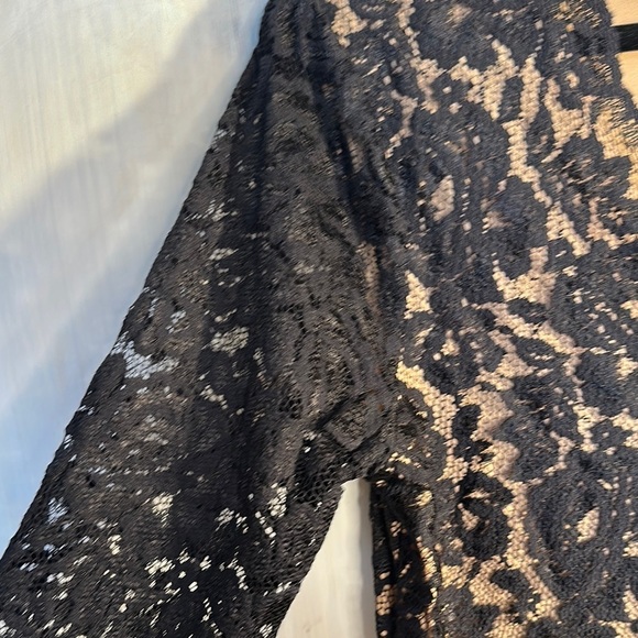 Karen Kane Elegant Black Lace Jumpsuit - Picture 5 of 12